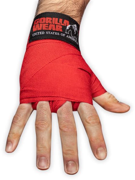 Boxing Hand Wraps - Red Gorilla Wear