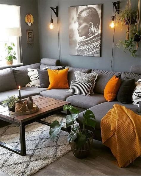 Living Room Ideas With Charcoal Gray Sofa | Bryont Blog