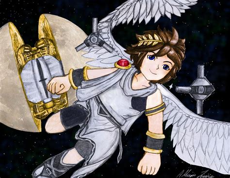 Kid Icarus fan art (7th update) – Allison Linne