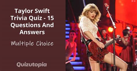 Taylor Swift Trivia Quiz Sporcle - Image to u