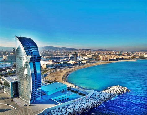 Barcelona Beach (Mediterranean Sea) - Barcelona, Spain | Barcelona ...