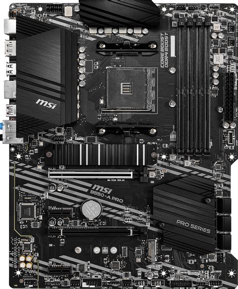 MSI B550-A Pro - The AMD B550 Motherboard Overview: ASUS, GIGABYTE, MSI ...