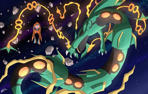 i recreated mega rayquaza vs deoxys from the generations mini series ...