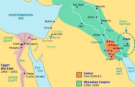 Map Of Ancient Mesopotamia And Egypt - Yoshi Katheryn