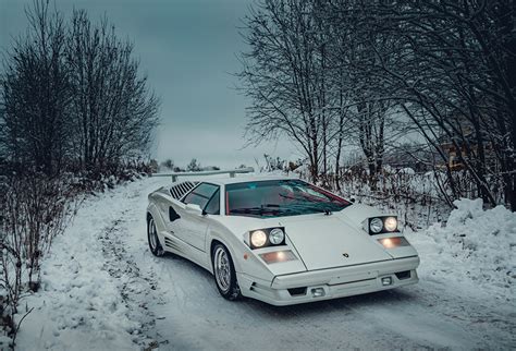 Photo Lamborghini 1988-1990 Countach 25 Anniversary with option Rear