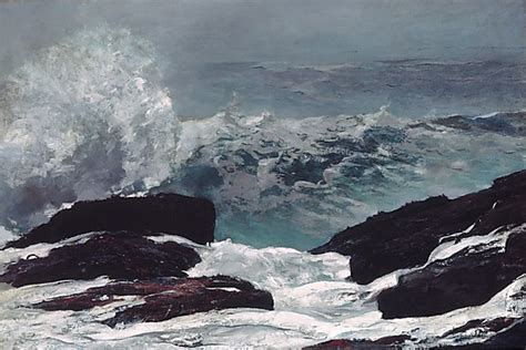 Seascape Paintings Maine Coast by Winslow Homer