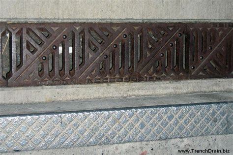 Ornamental Grating for Trench Drain | TrenchDrainBlog.com