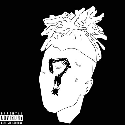 My own design for the "?" Album cover : r/XXXTENTACION