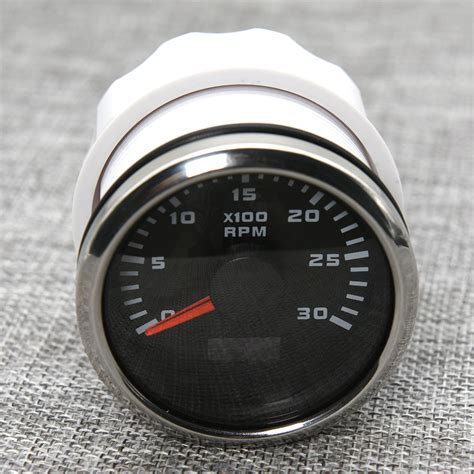 52mm Tachometer 0-3000 RPM Car Marine Diesel Engine Tacho Gauge With ...