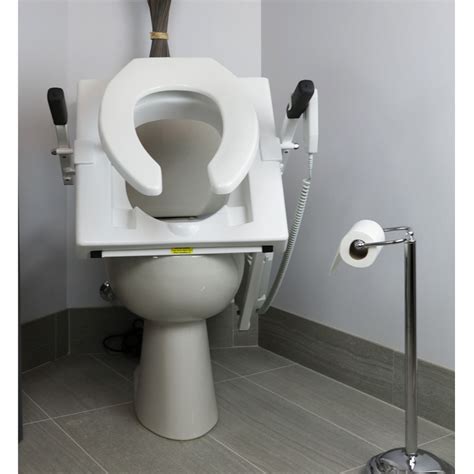 EZ-ACCESS TILT Toilet Seat Lift Toilet Seat Lift : push button commode lift