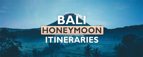 7-Day Classic Bali Honeymoon Itinerary 2024