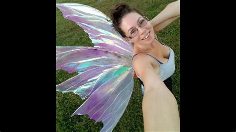 Blue fairy wings, Fairy wings for cosplay, Large plastic wings, Forest ...