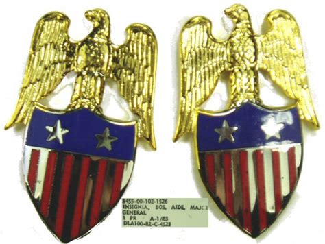 Aide To Major General Insignia