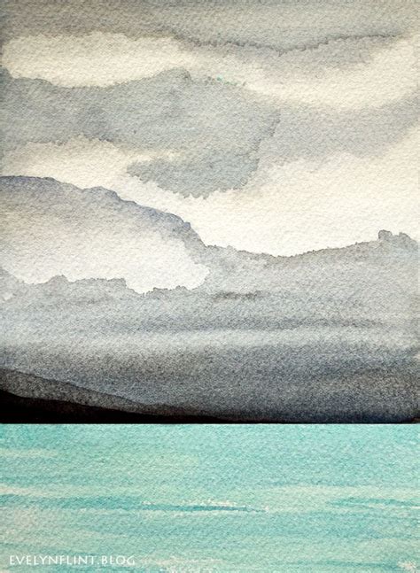 A Stormy Sky – evelynflint ~ watercolours | Sky, Stormy, Dark & stormy