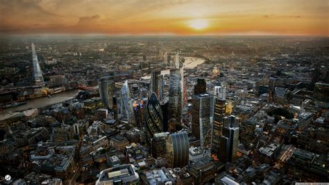 Aerial London 4K : wallpapers