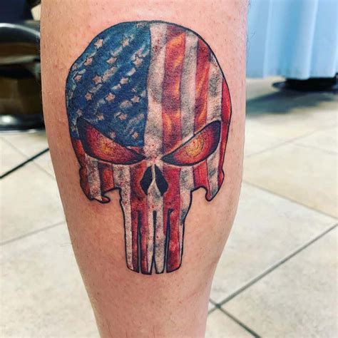 Bold and Fearless: Punisher Skull Tattoo Ideas