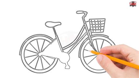 Bike Line Drawing Simple Line drawing is very basic but it can be tricky