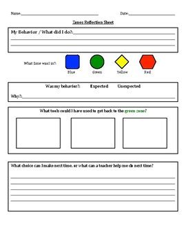 Worksheet : Zones Of Regulation Printables. Page. Book. Simple.