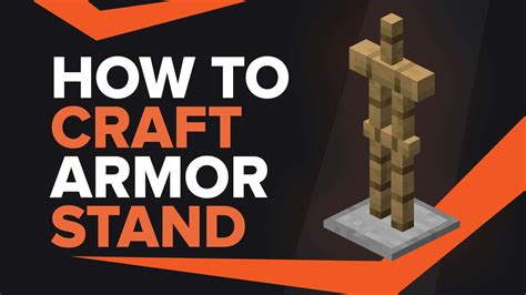 How To Make Armor Stand In Minecraft