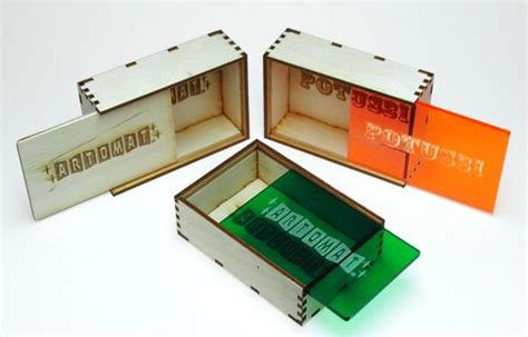 Laser Cut Acrylic Box Design - acrylic design