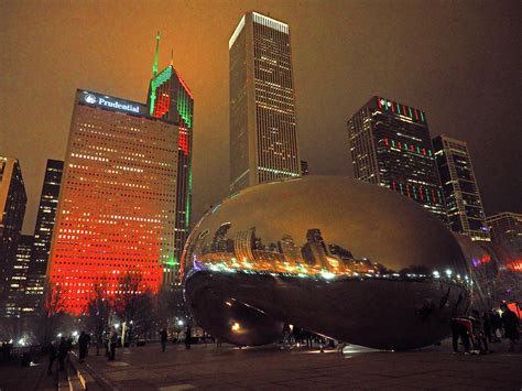 Chicago Bean Reflection Photograph by Lucio Cicuto