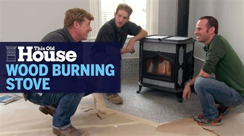 How to Install a Wood Burning Stove | This Old House - YouTube