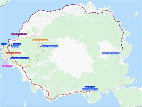 Sakurajima World Map