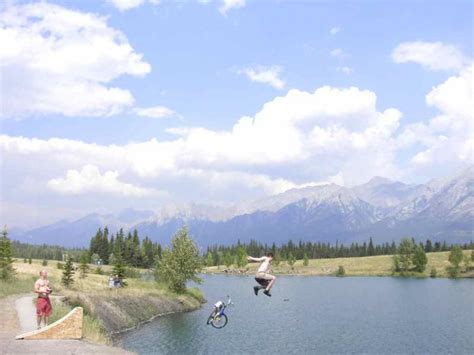 Quarry Lake - 1 Mountain Biking Trail - Canmore, Alberta