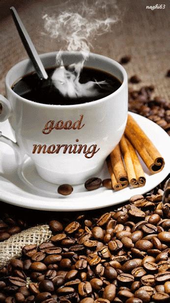 Good Morning Steaming Coffee Gif Pictures, Photos, and Images for ...