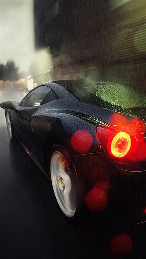 Running car in rain, car, rain, HD phone wallpaper | Peakpx