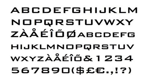 Bank Gothic Font Download | The Fonts Magazine