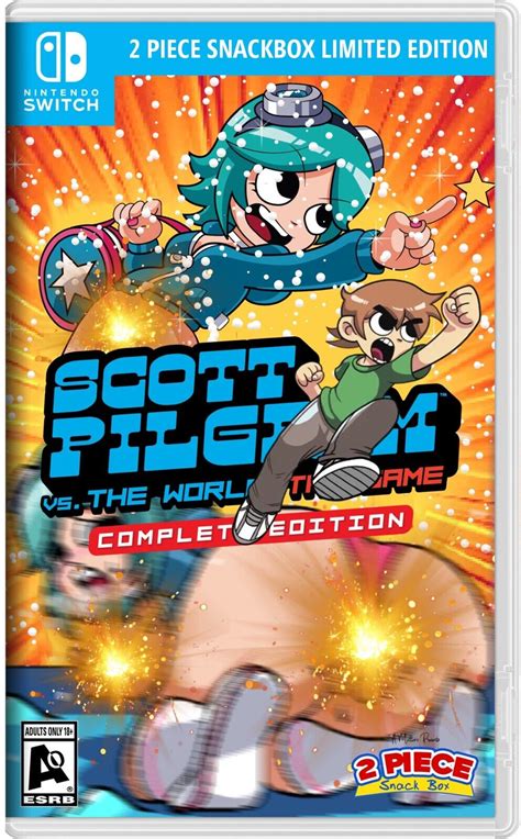 Scott Pilgrim VS The World (Holographic Cover Art Only) No Game ...