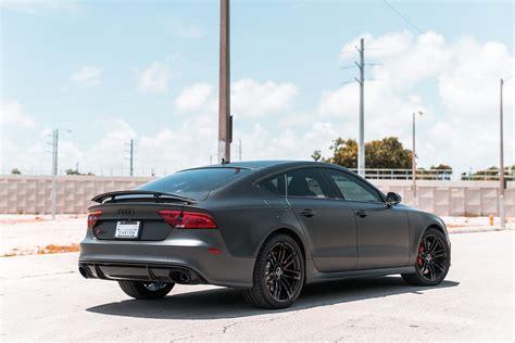 2016 Audi RS7 – Matte Black | MVP Miami