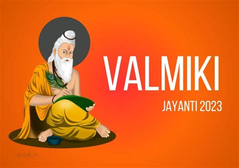 Valmiki Jayanti 2023: Date, History, Importance, and Celebrations