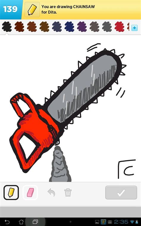 Chainsaw Chain Drawing at GetDrawings | Free download