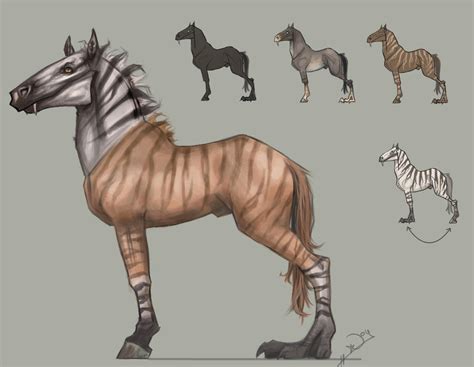 zebroid hybrid 01. by Notesz on DeviantArt