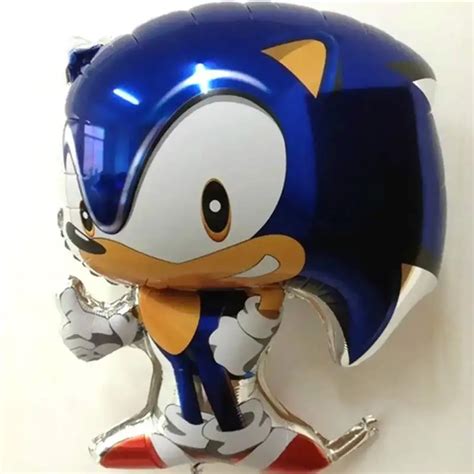 1pc Classic Toys Inflatable Sonic Balloons Party Decorations Mylar ...