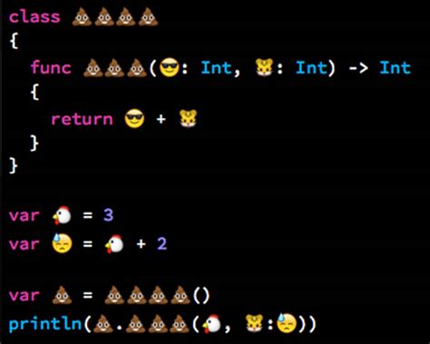 Swift fun fact #1: You can use emoji characters in variable, constant ...