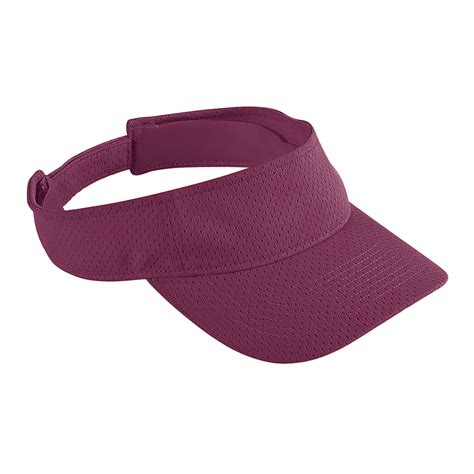 Augusta Men's Hook And Loop Closure Adjustable Visor, Style 6227A ...