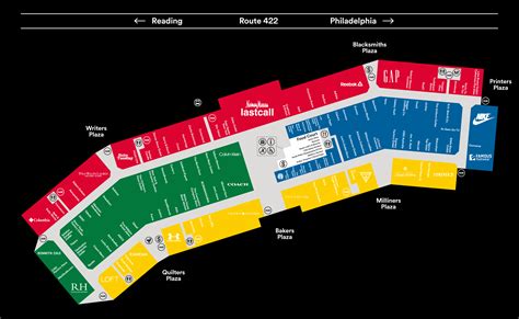 Outlet Mall Directory Map | NAR Media Kit