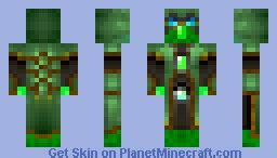 Earth Elemental Minecraft Skin