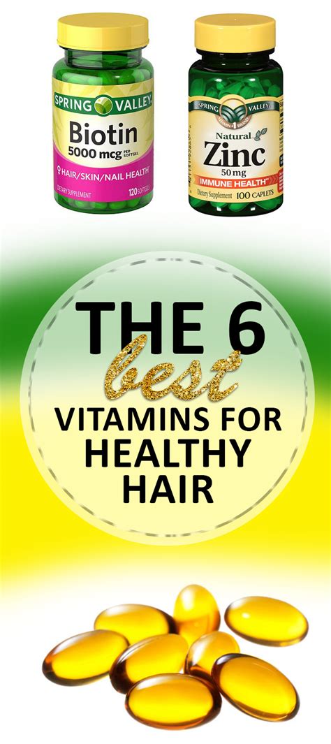 The 6 Best Vitamins for Healthy Hair | Faux Sho