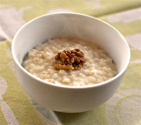 Barley Porridge with Walnuts | Zen River Cookbook