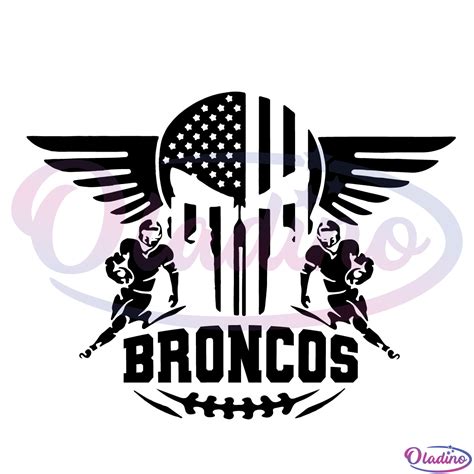 Denver Broncos Logo svg Digital File, Denver Broncos NFL Svg