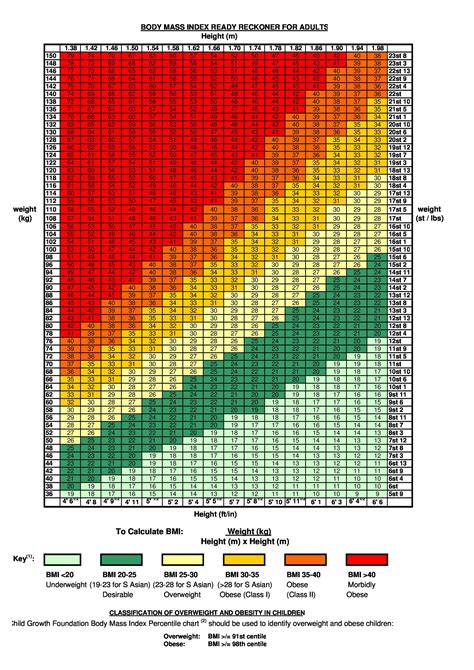 36 Free BMI Chart Templates (for Women, Men or Kids) ᐅ TemplateLab