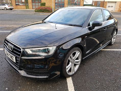 BLACK 2014 AUDI A3 S LINE SALOON 2.0 TDI | in Bradford, West Yorkshire ...