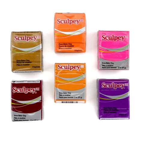 Sculpey III Polymer Clay - Craft & Hobbies from Crafty Arts UK