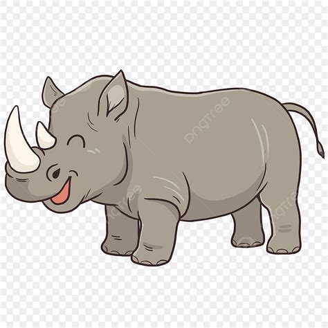 Sunny Carino Rhino Clipart, Clipart Di Rinoceronte, Rinoceronte, Clip ...