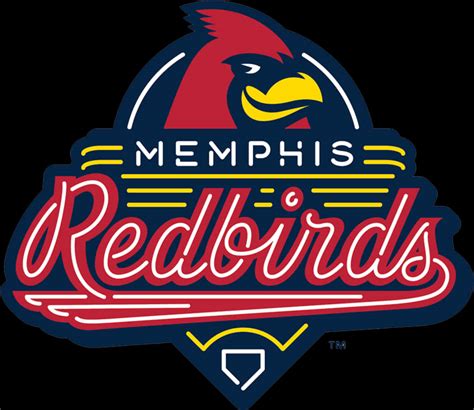 Download Memphis Redbirds Logo | Wallpapers.com