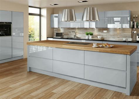 Welford Grey Gloss - Mastercraft Kitchens